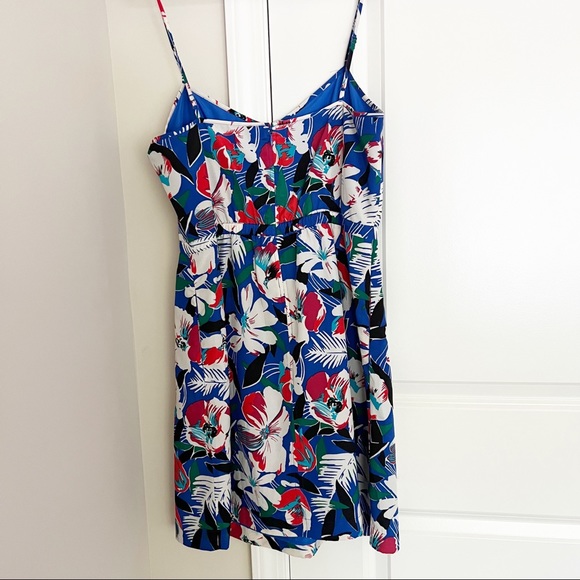 J. Crew Blue Floral Dress - Picture 5 of 9